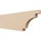 Ekena Millwork 2in. W x 8in. H x 24in. L Mediterranean Woodgrain TimberThane Rafter Tail, Primed Tan RFTUR02X08X24MEDRCPR - alternate 1